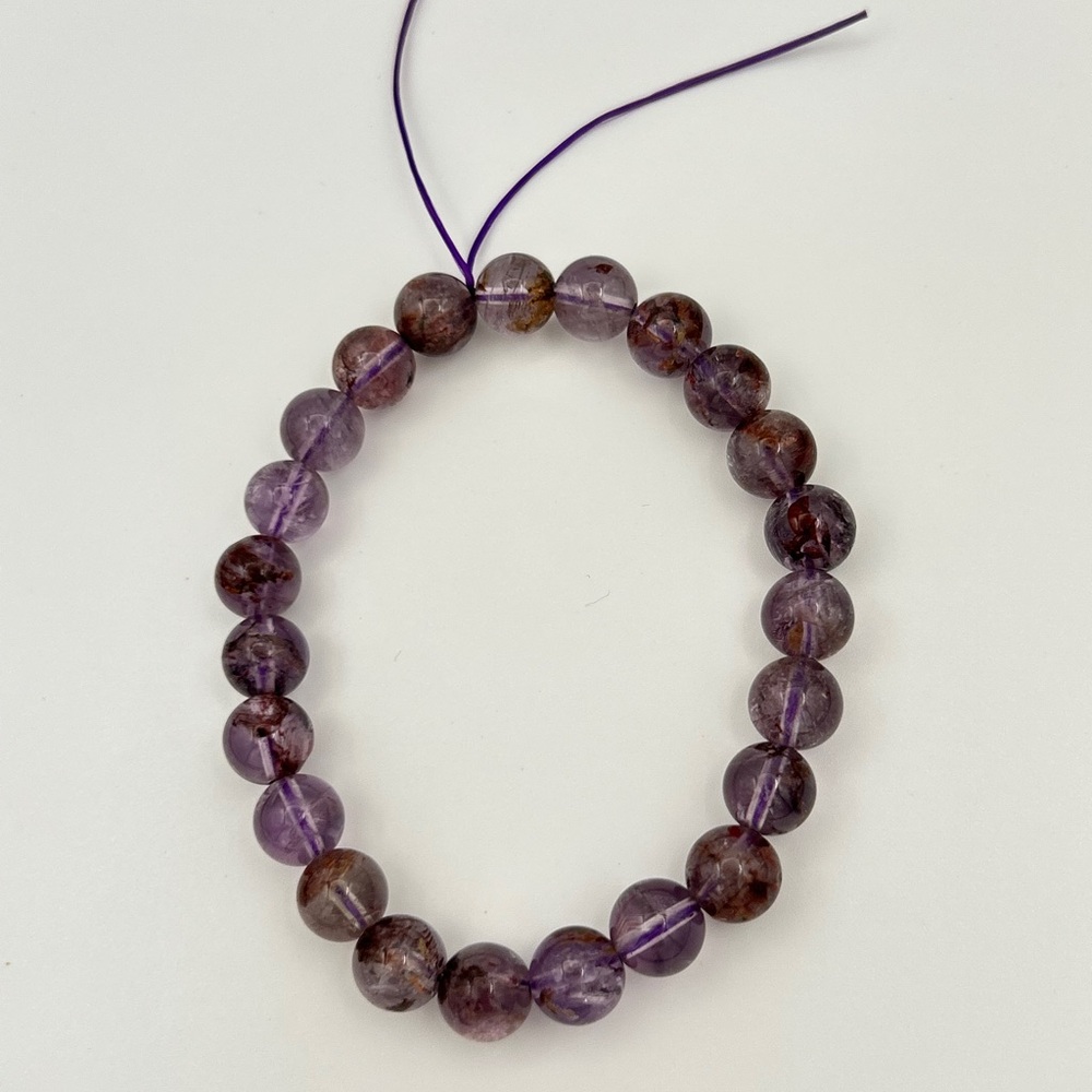Phantom Amethyst Quartz bracelet